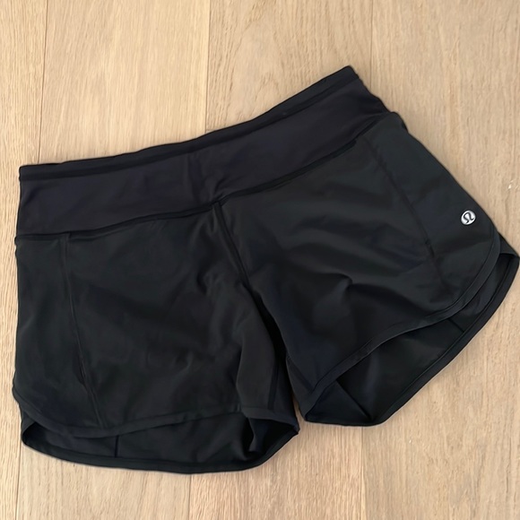 Lululemon running shorts, like new. Only worn a couple of times. - Picture 1 of 2